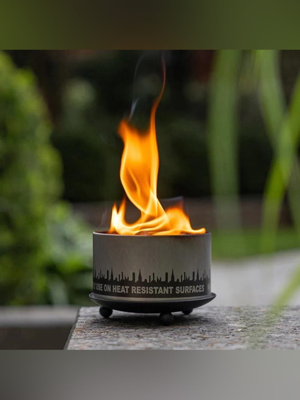 City Bonfires Portable Fire Pit camp , event , s’mores, emergency , beach ,hike
